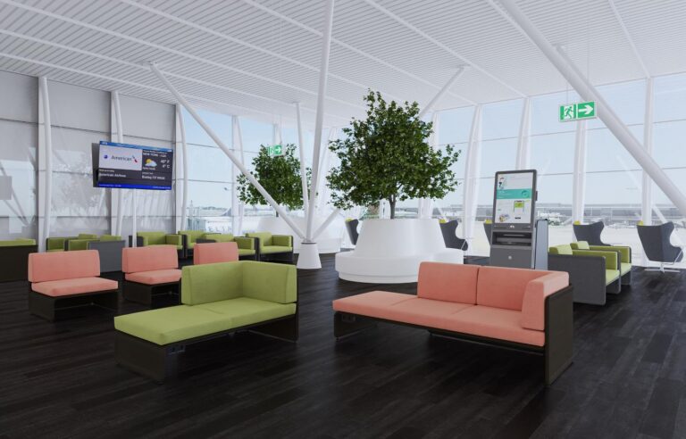 airport waiting area